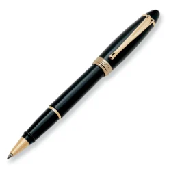 Aurora Ipsilon Resin Black Rollerball Pen | Altman Luggage
