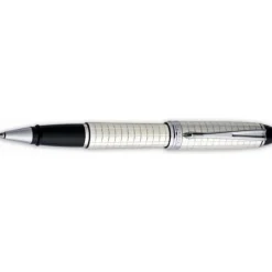 Aurora Ipsilon Sterling Silver Quadra Pattern Rollerball Pen