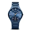 Bering Mens Watch | Titanium | Matte Blue | 11739797 | Altman Luggage