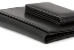 Bosca Front Pkt Wallet With Magnetic Clip Napa Vitello