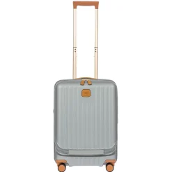 Brics Capri 21 Spinner With Pocket Expandable Silver Shine On Sale