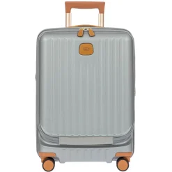 Brics Capri 21 Spinner With Pocket Expandable Silver Shine On Sale