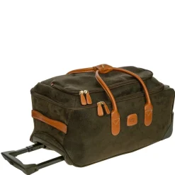BRIC'S LIFE 21" CARRY-ON ROLLING DUFFLE BAG - OLIVE OR BLACK