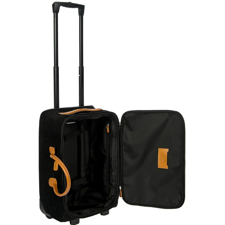 BRIC'S LIFE 21" CARRY-ON ROLLING DUFFLE BAG - OLIVE OR BLACK