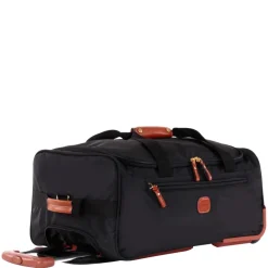 Brics X Bag Carry on Rolling Duffle Bag Black | Altman Luggage
