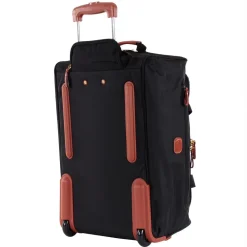 Brics X Bag Carry on Rolling Duffle Bag Black | Altman Luggage