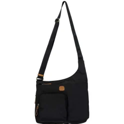 Brics X Bag Hipster Envelope Black BXG42732 | Altman Luggage