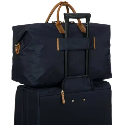 Brics XBag 22 Deluxe Duffle Bag Navy BXL40202050 | Altman Luggage