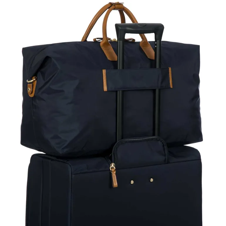 Brics XBag 22 Deluxe Duffle Bag Navy BXL40202050 | Altman Luggage