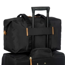Brics XBag 18 Folding Duffle Bag Black BXG40203101 | Altman Luggage