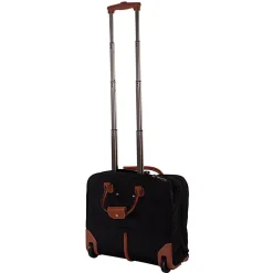 Brics XBag 2 Wheel Pilot Cabin Case Black | Altman Luggage