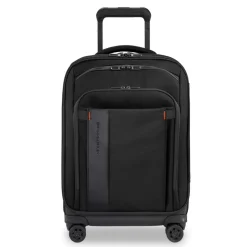Briggs and Riley ZDX Domestic Carry on Expandable Spinner Black
