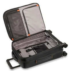 Briggs and Riley ZDX Domestic Carry on Expandable Spinner Black