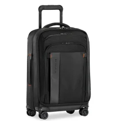 Briggs and Riley ZDX Domestic Carry on Expandable Spinner Black
