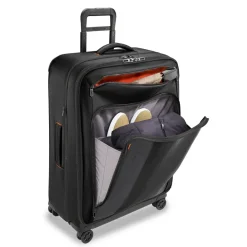 Briggs and Riley ZDX Large Expandable Spinner Black | Altman Luggage