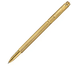 Caran D Ache | Ecridor Retro Gold Plated Rollerball | Pens on sale
