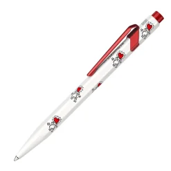 Caran d Ache 849 Keith Haring Limited Edition Ballpoint Pen White