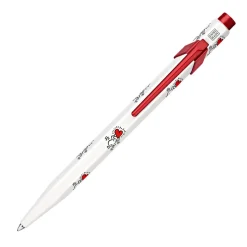 Caran d Ache 849 Keith Haring Limited Edition Ballpoint Pen White