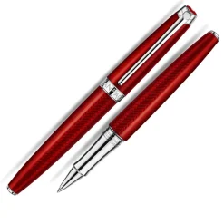 Caran d Ache Leman Carmine Red Rollerball Pen | Altman Luggage Sale