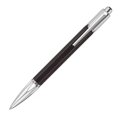 Caran d Ache Varius Silver Plated Rhodium Coated Ballpoint Pen