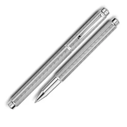Caran d'Ache - Ecridor - Chevron Silver Plated Rollerball 838.286