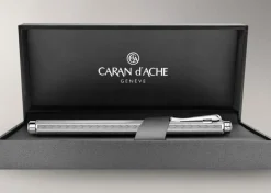 Caran d'Ache - Ecridor - Chevron Silver Plated Rollerball 838.286