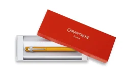 Caran dAche 849 Metal Orange Fluo Fountain Pen on Sale Altman Luggage