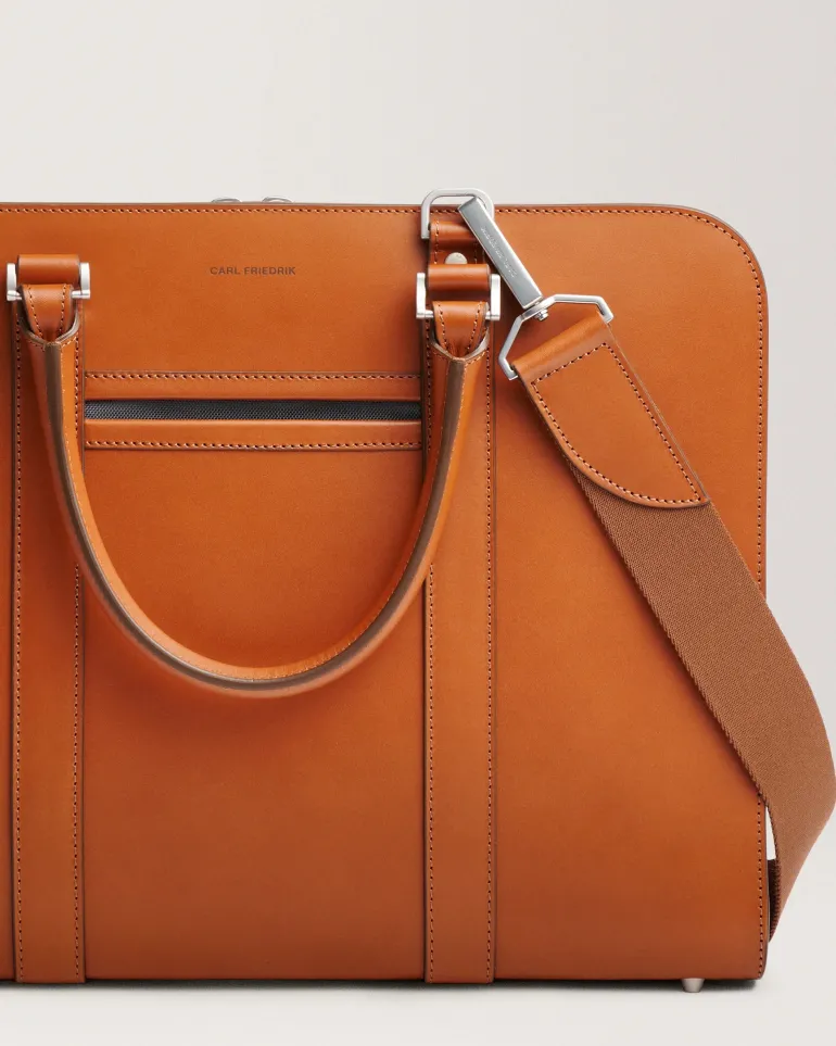 Carl Friedrik Heritage Palissy Briefcase Vachetta leather