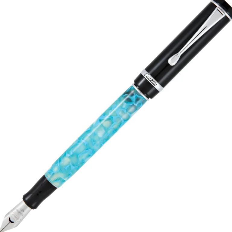 Conklin Duragraph Fountain Pen Turquoise Nights Sale | Altman Luggage