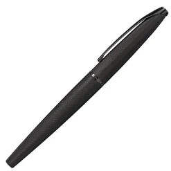 Cross ATX Brushed Black Lacquer Rollerball Pen | Altman Luggage