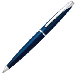 Cross ATX Translucent Blue Lacquer Ballpoint Pen Sale | Altman Luggage