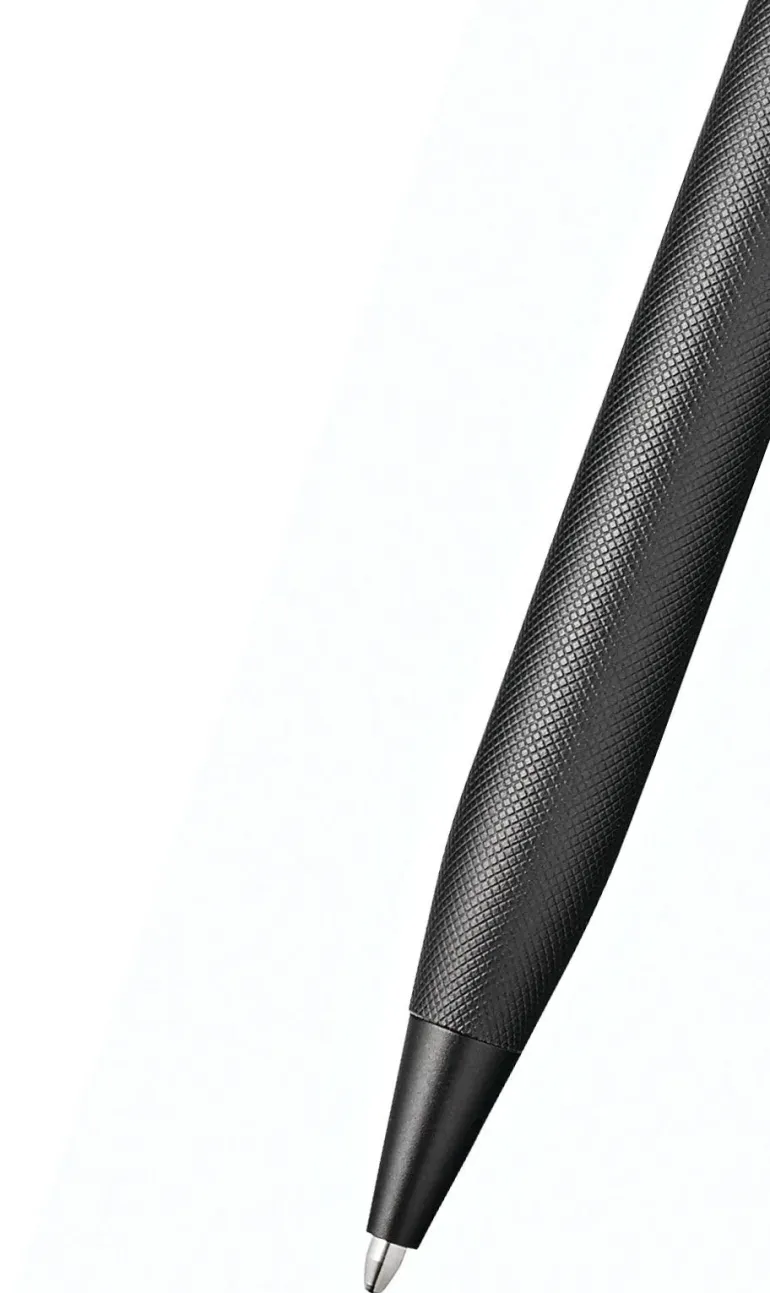 Cross Century II Black Micro-knurl Ballpoint Pen