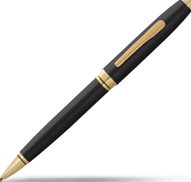 Cross Coventry Black with Gold Trim Ballpoint Pen | Altman Luggage