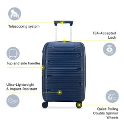 Delsey Dune Carry-On Plus Expandable Spinner