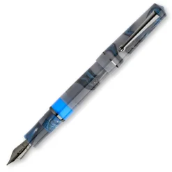 Delta Duna Grey Rutenio Fountain Pen 14k Nib | Altman Luggage