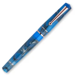 Delta Duna Oasis Blue Fountain Pen 14k Nib | Altman Luggage