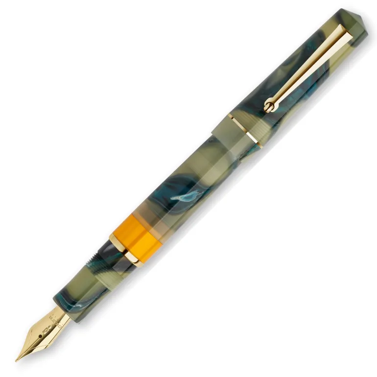 Delta Duna Yellow Fountain Pen | Altman Luggage