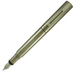 Delta MOMO Design Alumina Fountain Pen Anodized Aluminum Titanium