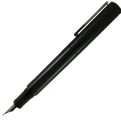 Delta MOMO Design Alumina Fountain Pen Anodized Aluminum Black