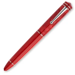 Delta Write Balance Fountain Pen Red with Palladium