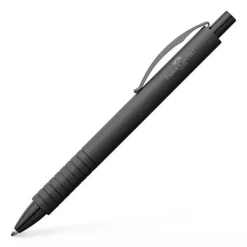 Faber Castell Essentio Ballpoint Pen Aluminum Black | Altman Luggage