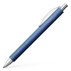 Faber Castell Essentio Ballpoint Pen Aluminum Blue | Altman Luggage