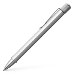 Faber Castell Hexo Ballpoint Pen Silver | Altman Luggage on Sale