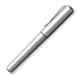 Faber Castell Hexo Fountain Pen Silver | Altman Luggage on Sale