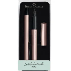 Faber Castell Hexo Fountain and Ballpoint Pen Set Rose | Pen Sale