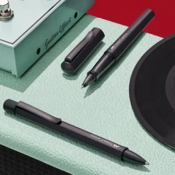 Faber Castell Hexo Rollerball and Ballpoint Pen Set Black | Pen Sale
