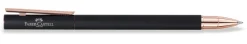 Faber-Castell NEO Slim Rollerball Pen Black Matte with Rose Gold