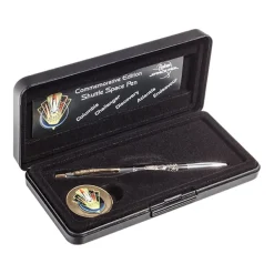 Fisher CH4CES Commemorative Edition Shuttle Space Pen and Coin Set