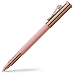 Graf Von Faber Castell Guilloche Rollerball Pen Rose | Altman Luggage