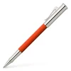 Graf Von Faber Castell Guilloche Rollerball Pen Burned Orange